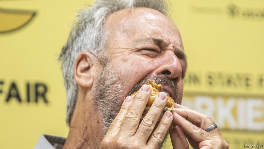 Racing Sausage Corn Dog a Sporkies finalist at State Fair: It's really  been very successful