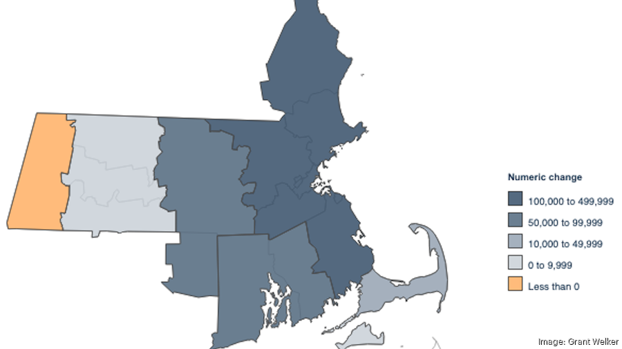 Census Boston, Suffolk County shows population growth Boston