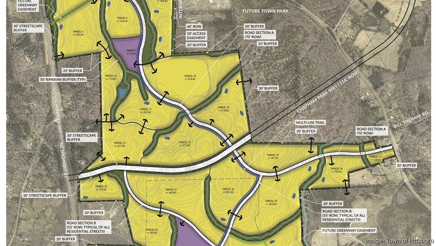 Townsend Tract development could put 2,200 new homes in Pittsboro