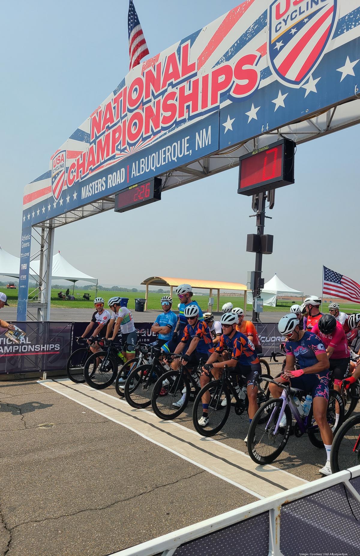 USA Cycling Road Masters National Championships boosted Albuquerque's