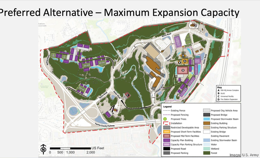 DOD eyes Intelligence Community campus at Fort Belvoir Washington