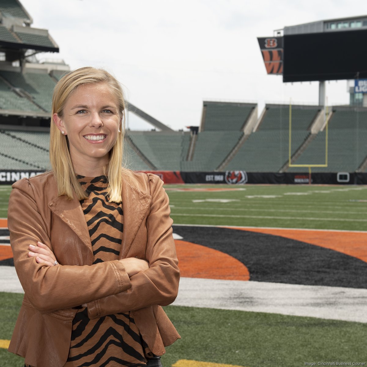 Cincinnati Bengals' Elizabeth Blackburn joins NFL's international committee  - Cincinnati Business Courier