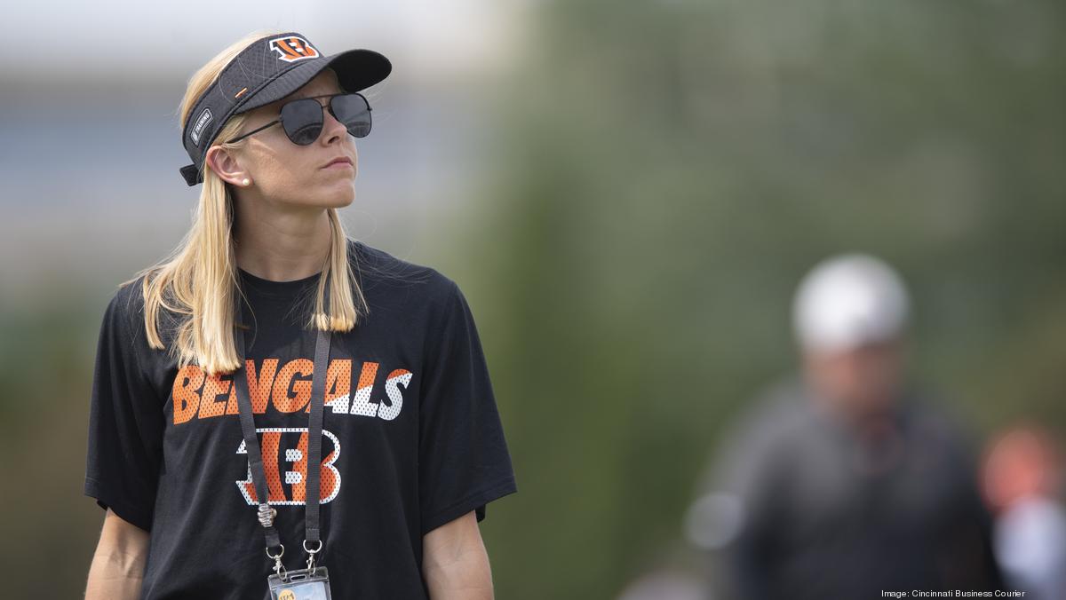 Cincinnati Bengals owner's granddaughter Elizabeth Blackburn gets credit  for getting some big offseason projects done - Bizwomen