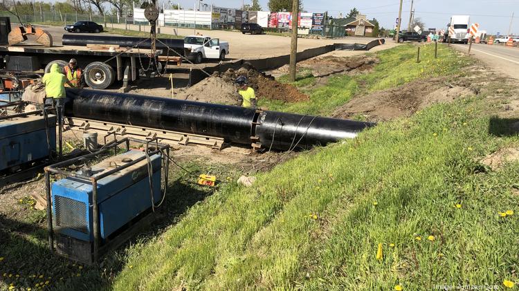 Illinois steel pipe roller moving plant, headquarters to Walworth ...