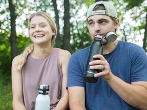 REMplenish Couple Drinking