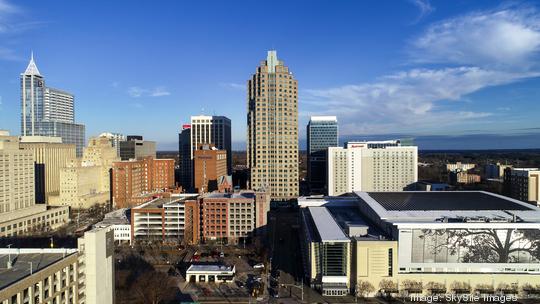 Downtown Raleigh aerial –&nbsp;hanover square