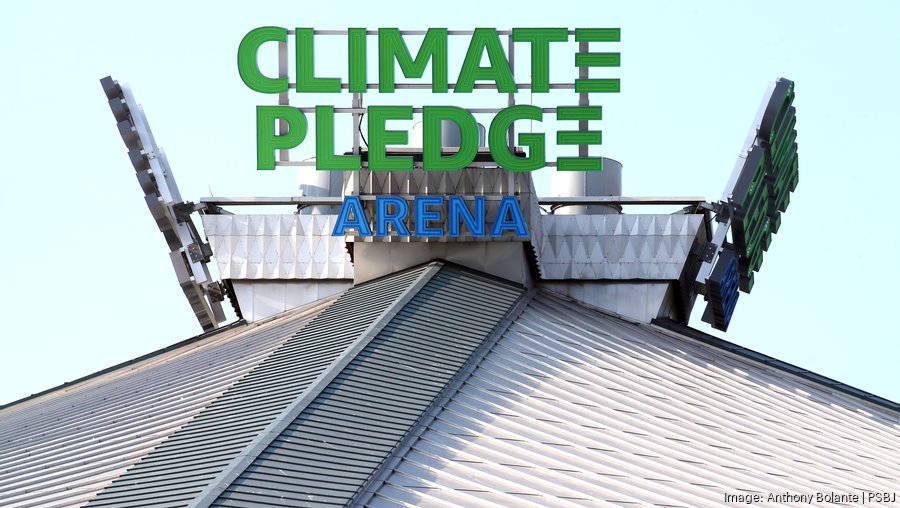Seattle Kraken at Climate Pledge Arena Panoramic Poster - the Stadium Shoppe