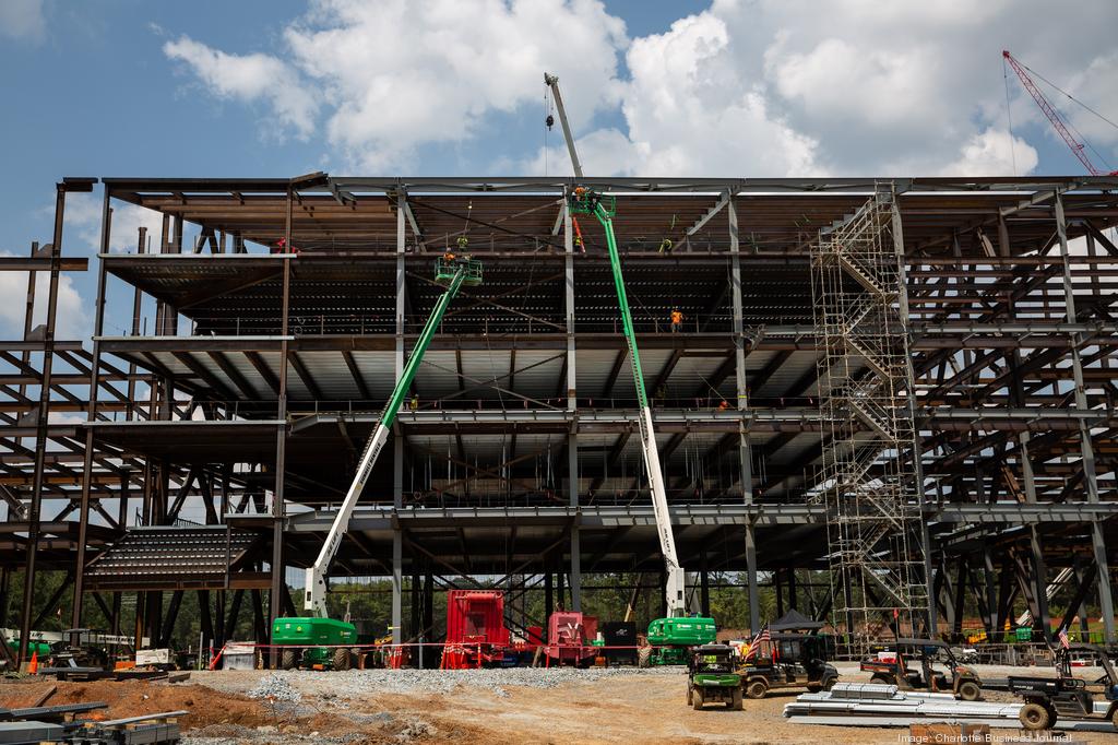 The Rock: Carolina Panthers New Headquarters Takes Shape In Rock Hill, SC