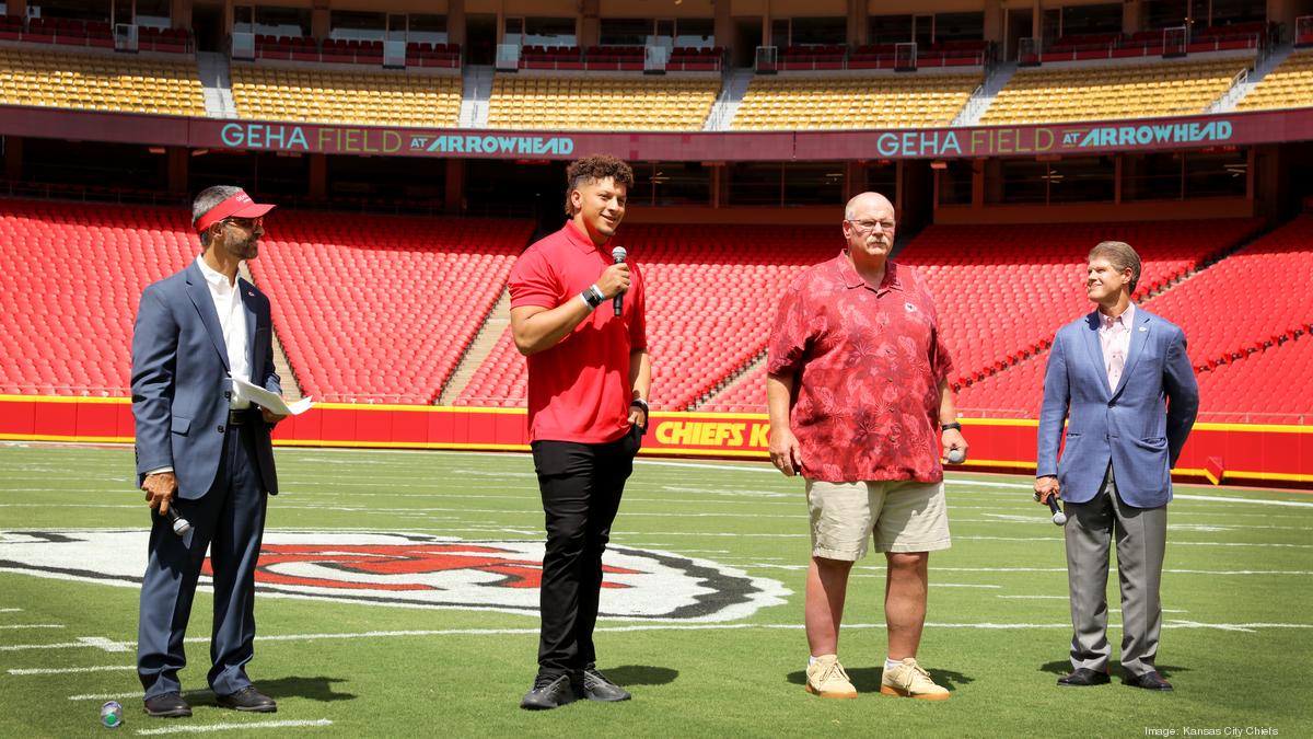 Chiefs, GEHA unveil new sponsorship signage at Arrowhead - Kansas City  Business Journal