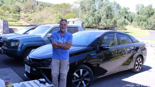 Paul Ponthieux Hawaii Island hydrogen car