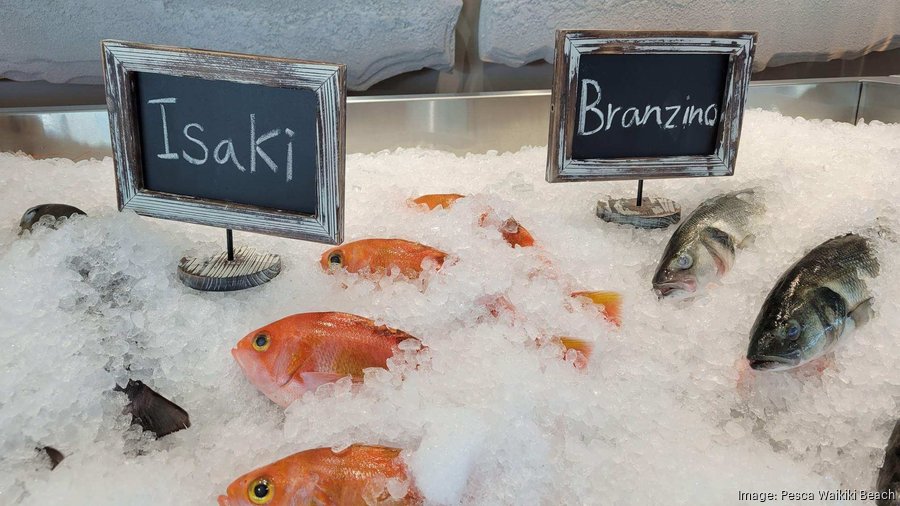 Menu, PESCA Waikiki Beach