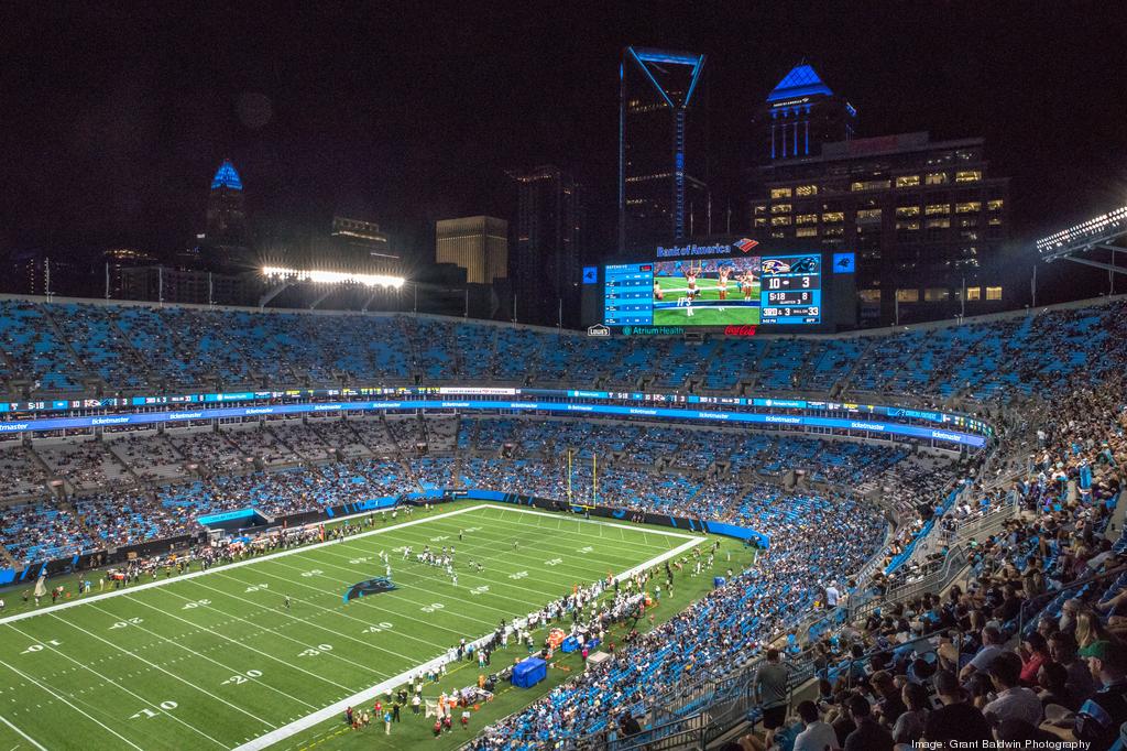 Carolina Panthers Bank of America Stadium NFL Football 8 x 10 Photo