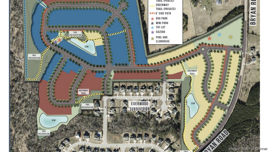 Charlotte developer plans 170 new homes in Garner as Wake County town