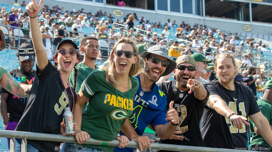 Photo: Packers vs Saints in the NFL opening game at TIAA Bank Field in  Jacksonville, Florida. - JAP20210912007 