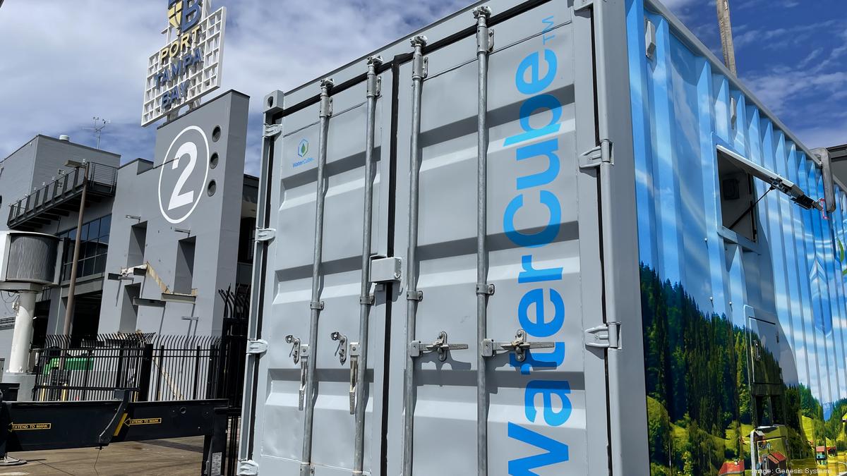Tampa startup behind WaterCube water generator wins 'most fundable