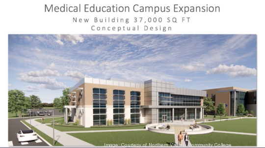 NOVA medical education campus rendering