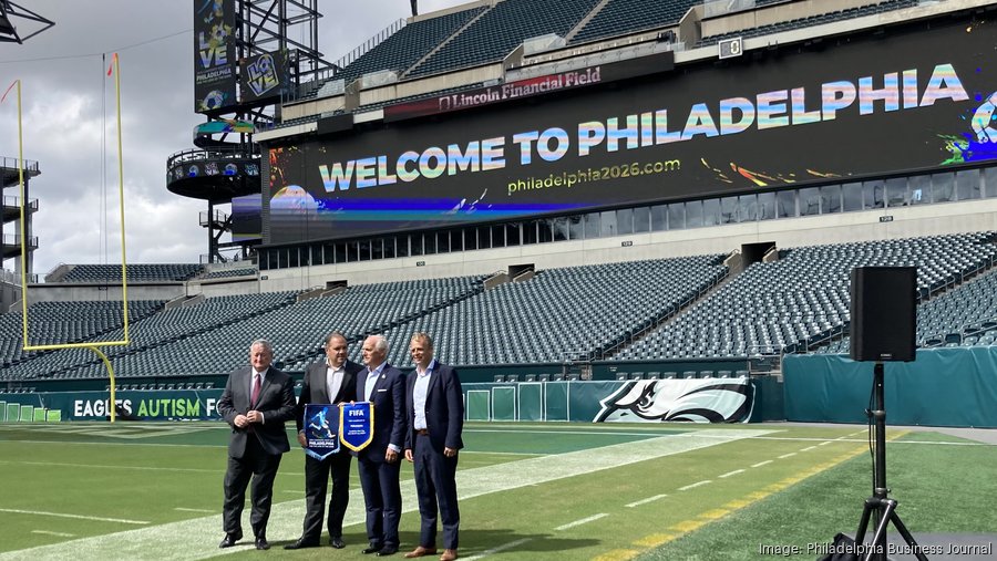 World Cup 2026: Philadelphia Eagles' Lincoln Financial Field will