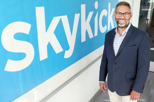 SkyKick co-CEO Todd Schwartz in Seattle