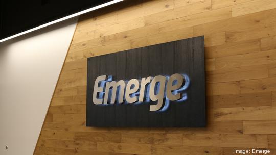 Emerge Front Office Sign