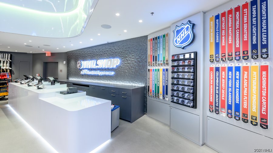 JRM Completes Work On New Flagship NHL Store In NYC