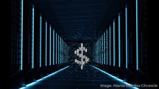 Data Centers Money Illustration