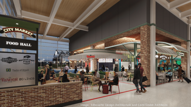 Vantage Airport Group proposes spotlight on local restaurants at KCI  [RENDERINGS] - Kansas City Business Journal