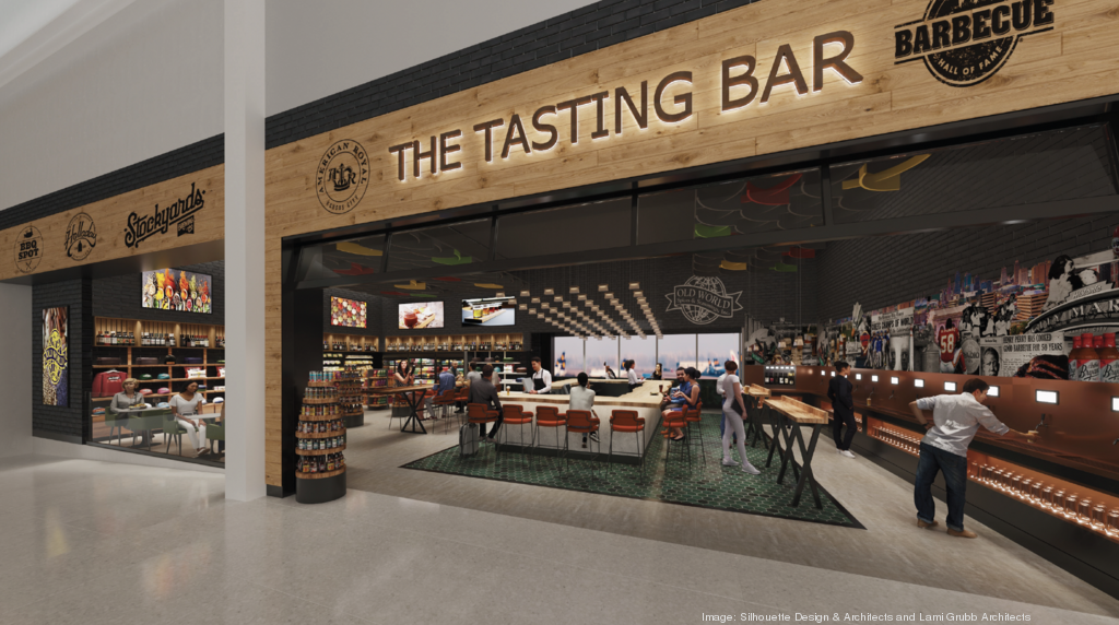 Vantage Airport Group proposes spotlight on local restaurants at KCI  [RENDERINGS] - Kansas City Business Journal