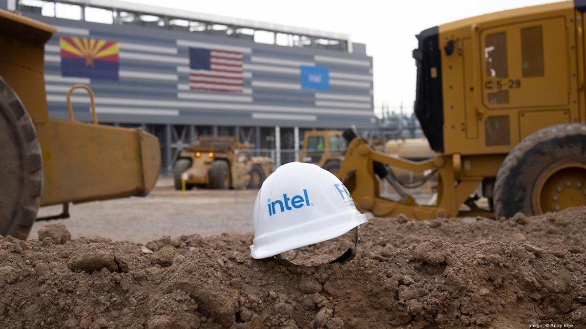 What will Intel's Central Ohio plant do to the area's industrial market