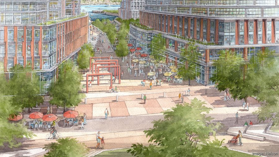 Massive Charlestown waterfront project would include 22foot flood wall