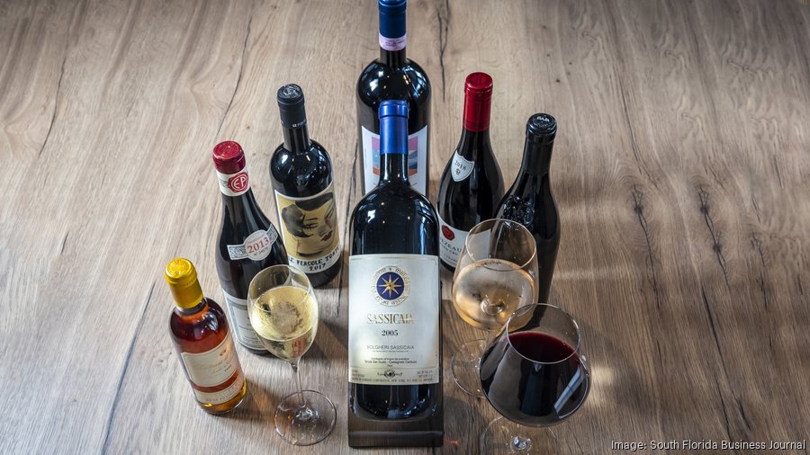 Inside Vinya, the wine bar, shop concept now open in Key Biscayne