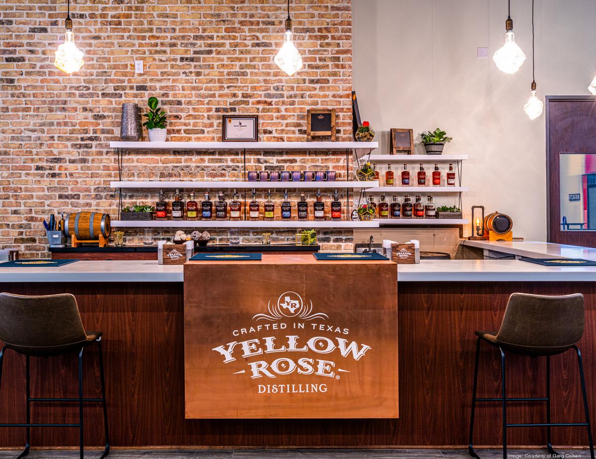 Yellow Rose Distilling reopens tasting room after renovation Houston