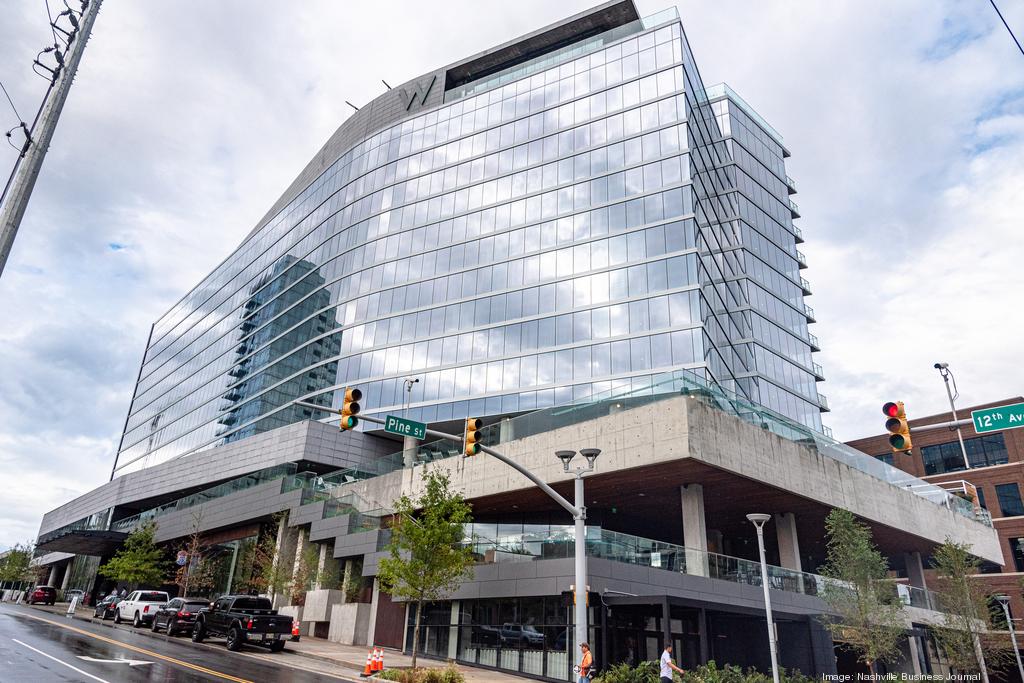 W Nashville hotel opens in the Gulch Nashville Business Journal