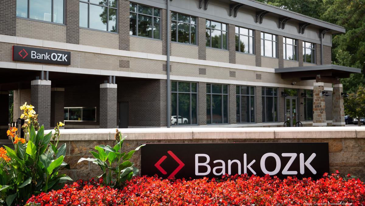 Bank OZK wants to bolster its presence in North Carolina Charlotte