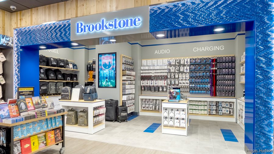 Hudson unveils updated Brookstone airport stores New York