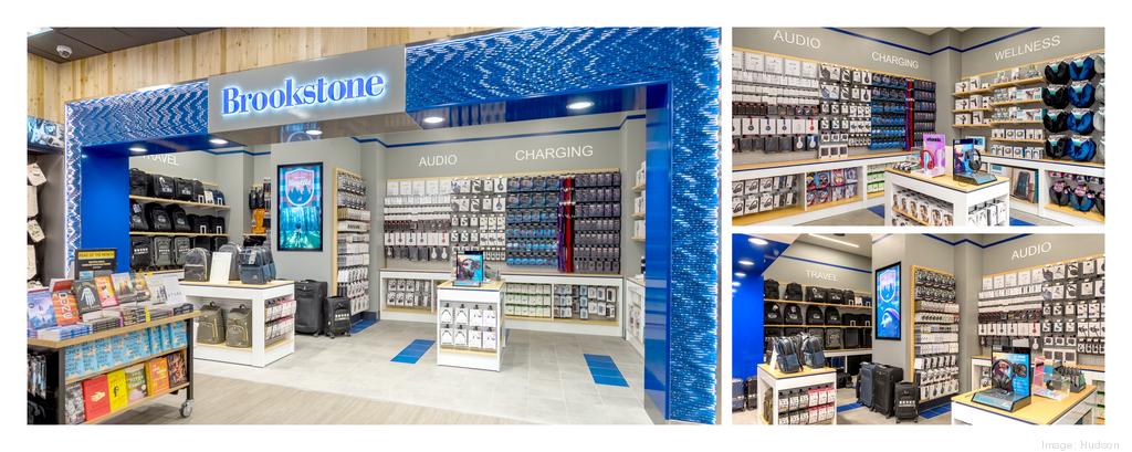 Hudson unveils updated Brookstone airport stores New York