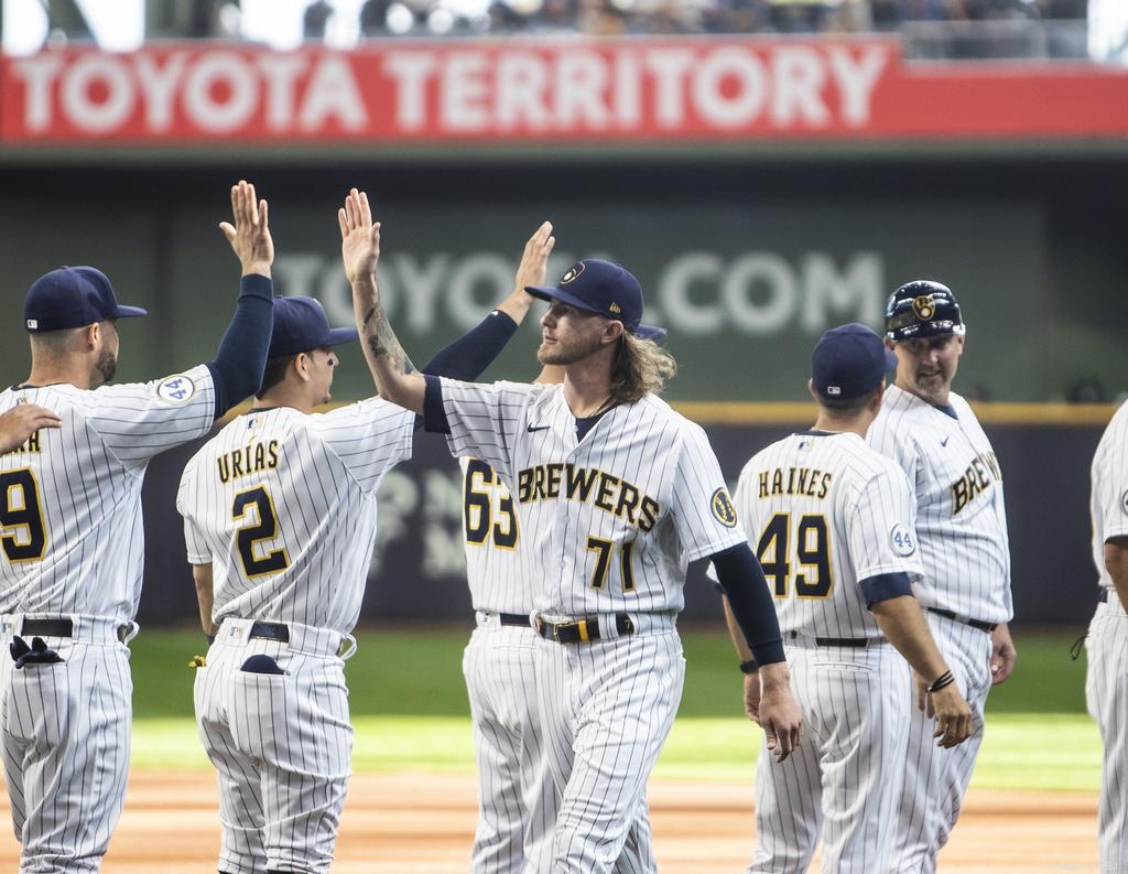 Brewers begin 2021 postseason at home