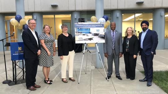 PowerSchool UC Davis ribbon cutting