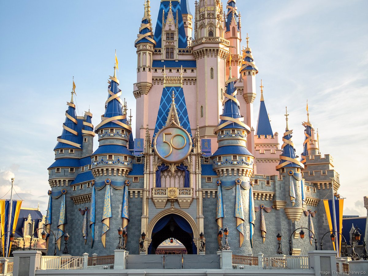 Disney Photo Album - Disney World 50th Anniversary - Castle