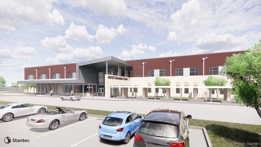 Cadence McShane New Braunfels elementary school building ground