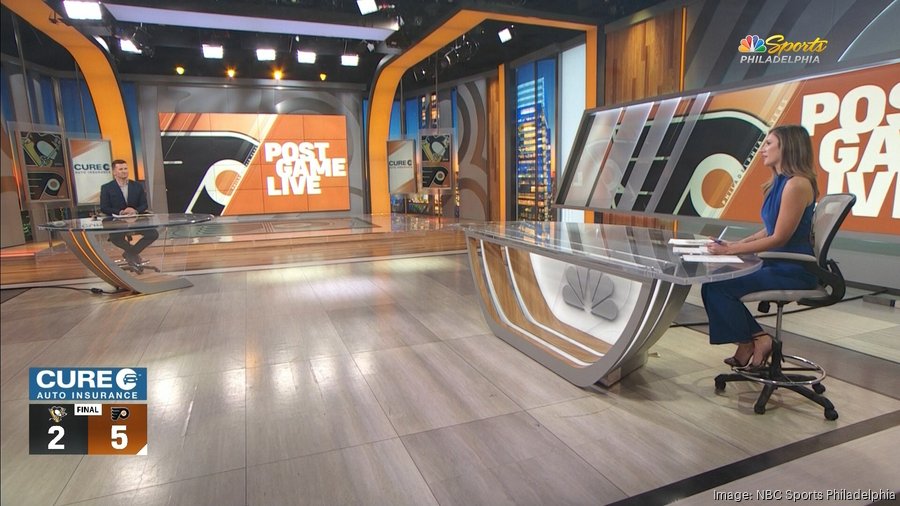 NBC Sports Chicago Broadcast Set Design Gallery