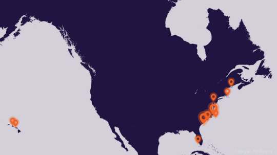 Hohonu Sensor Map