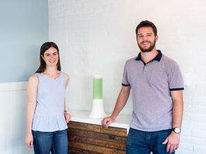 AlgenAir co-founders, Kelsey Abernathy and Dan Fucich