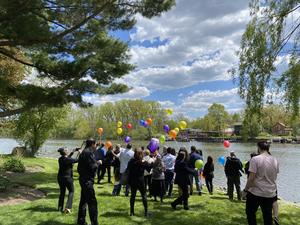 Lighten Celebratory Balloon Release