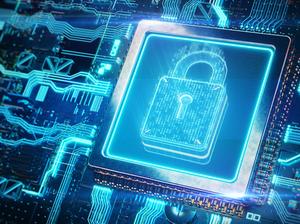 Digital security lock on circuit board