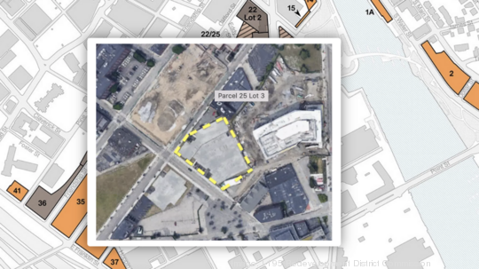 Proposed site of new Rhode Island State Health Lab