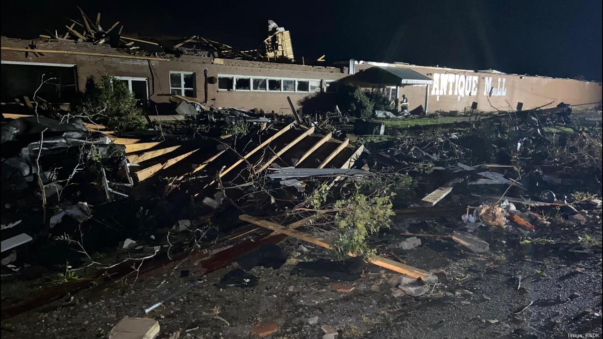 Storms rip path of destruction through towns south of St. Louis - St ...
