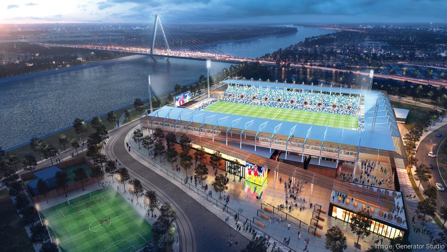 KC NWSL stadium becomes Berkley Riverfront's largest project, poised to  spur more - Kansas City Business Journal