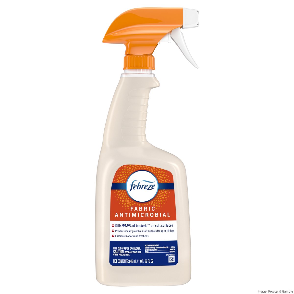 P&G launches Febreze Fabric Antimicrobial to kill bacteria