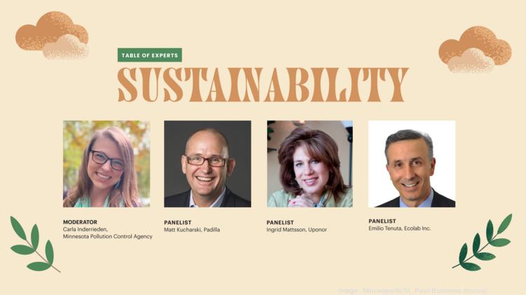 Table of Experts: Sustainability - Minneapolis / St. Paul Business Journal