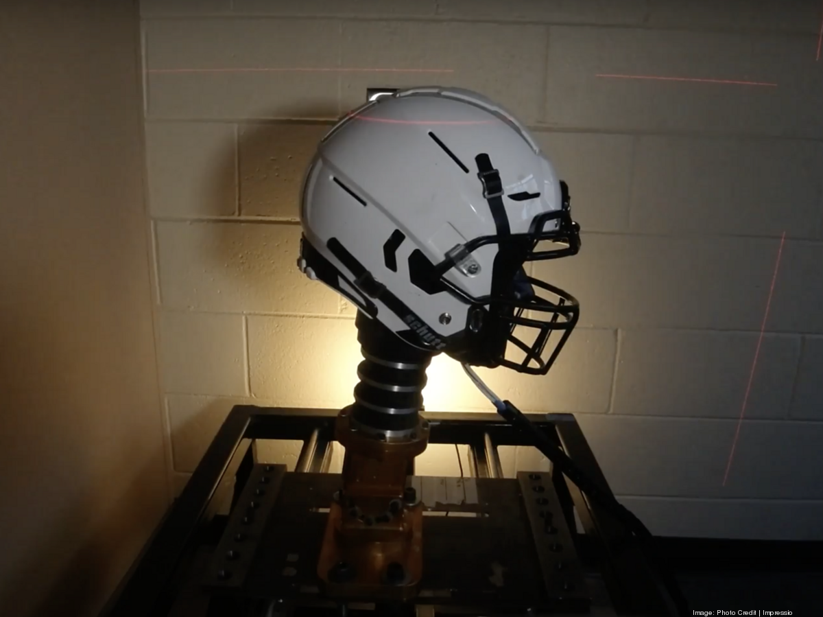 Engineering students advance prototype for NFL Helmet Challenge